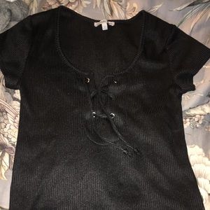 Charlotte Russe crisscrossed Top